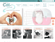 Tablet Screenshot of catfriendly.com